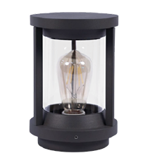 Cylindrical Gate Lantern